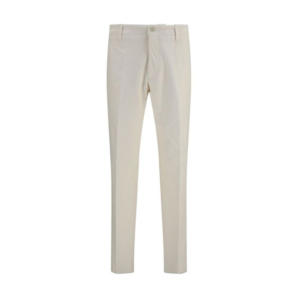 Lardini Beige Viscose Casual Men's Pants